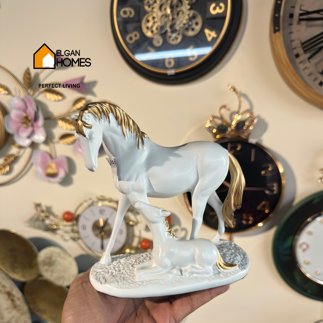 Royal Stallion Resin Figurine