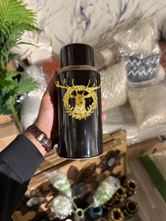 Gold Markhor gradient vase