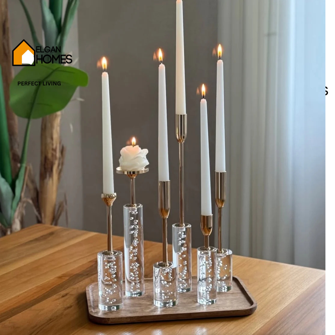 Premium Crystal candle stand