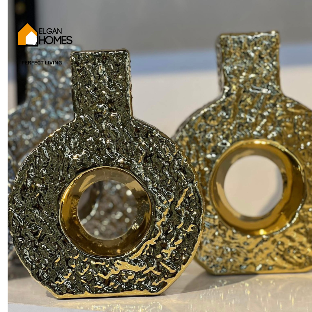 Antique Golden hollowVase