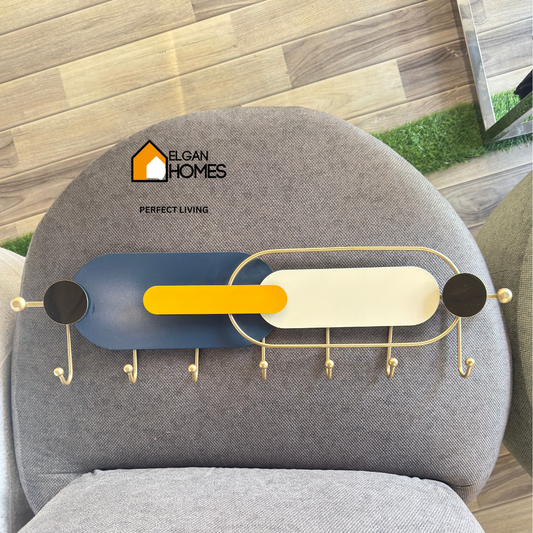 Modern Nordic Wall Hook Rack – 7 Hooks