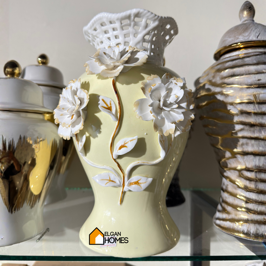 Hollow Floral Premium Vase Large size