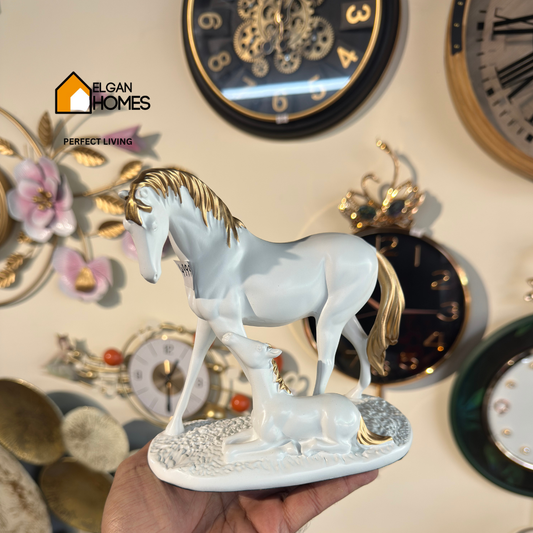 Royal Stallion Resin Figurine