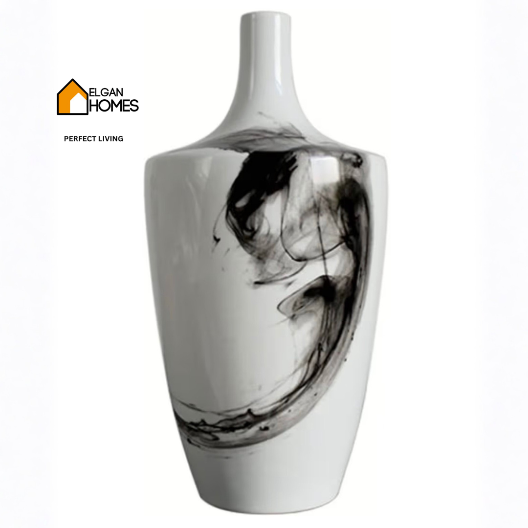 Generic Vase,Ceramic Vase New Chinese Ink Painted Porcelain Flower vase