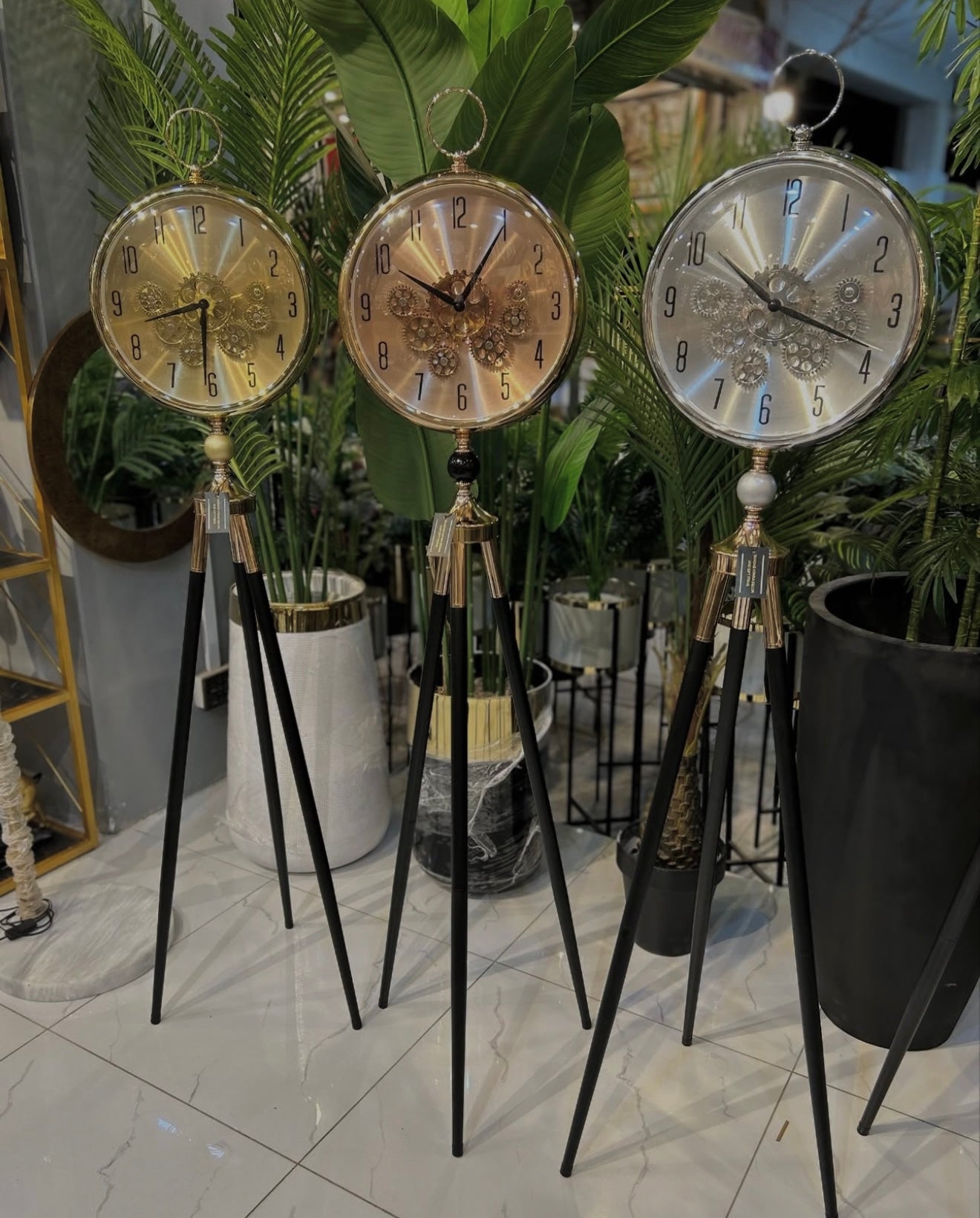 Antique Tripod Floor Clock | Movement Floor Clock