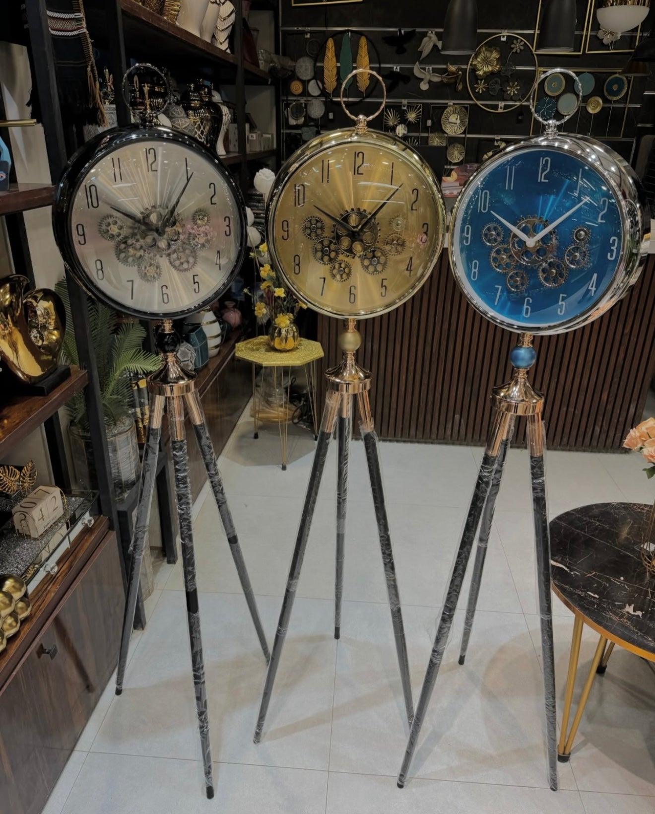 Antique Tripod Floor Clock | Movement Floor Clock