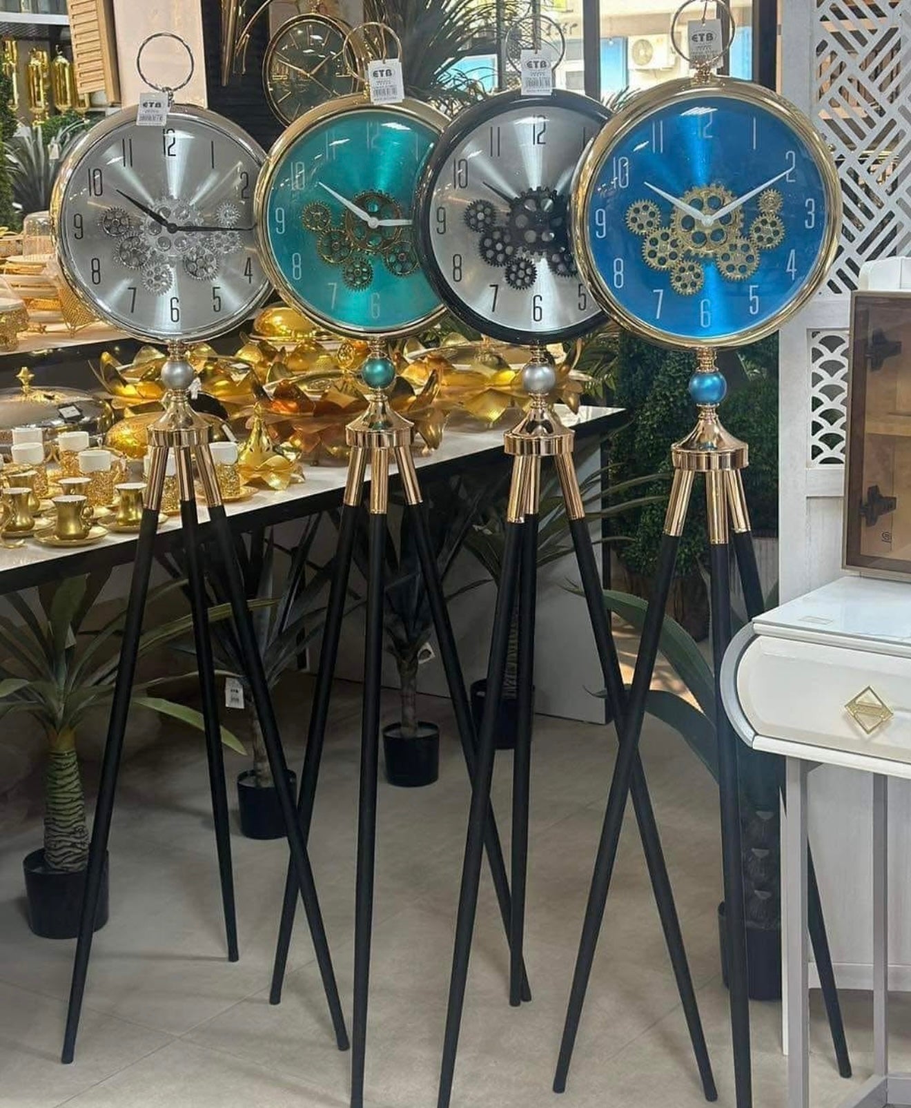 Antique Tripod Floor Clock | Movement Floor Clock