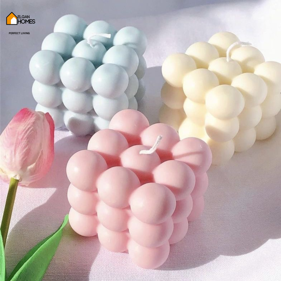Scented Bubble Candle – A Modern Touch of Fragrance & Style