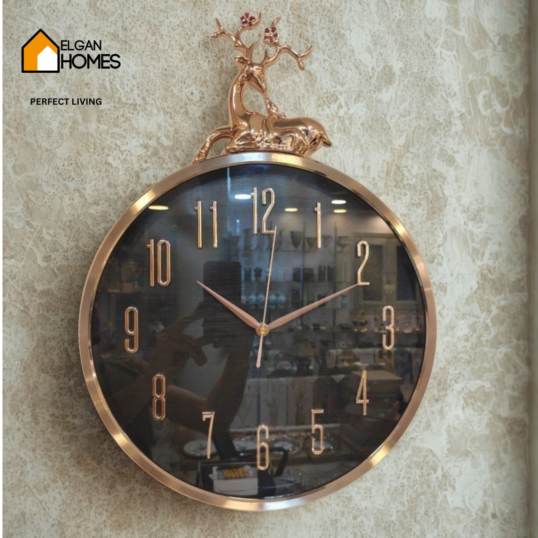 Atco Deer Acrylic Wall Clock