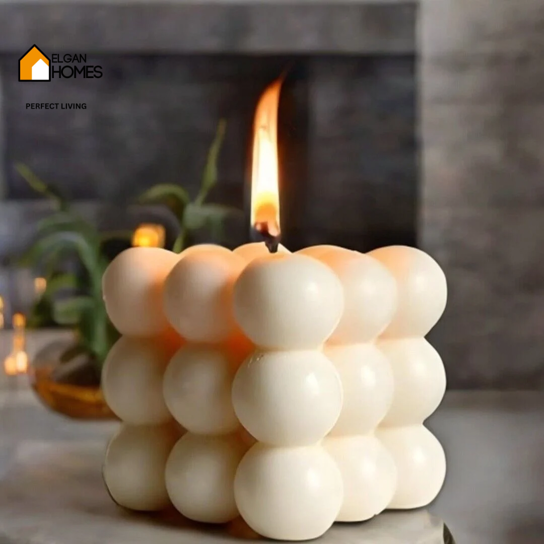 Scented Bubble Candle – A Modern Touch of Fragrance & Style