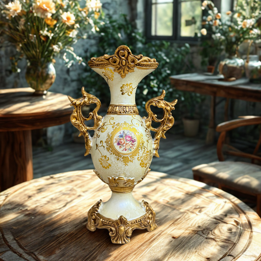 Victorian Elegance Ornamental Vase
